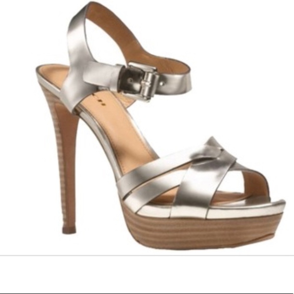 Coach Dani Platinum Heels